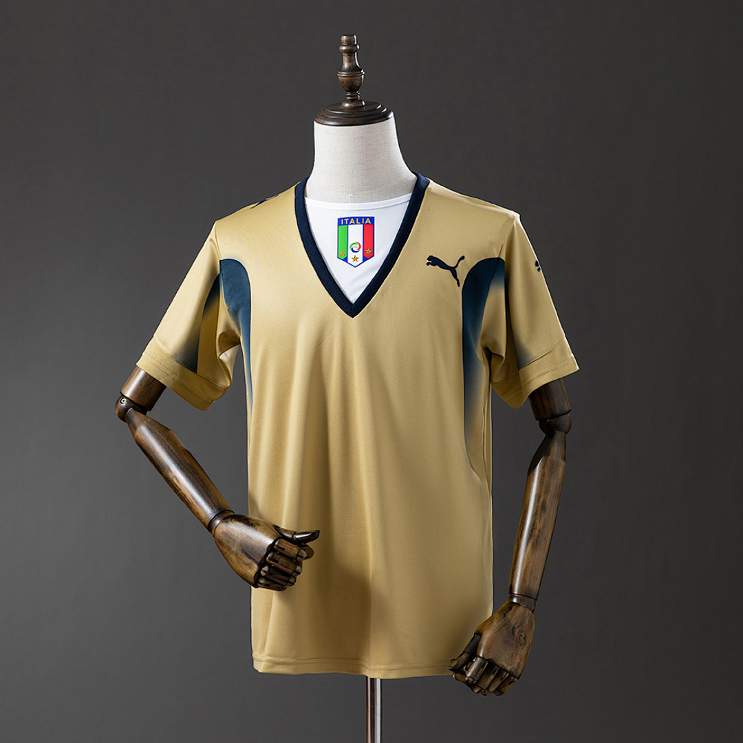 Retrô 2006 Italy Golden S-XXL, foto 1