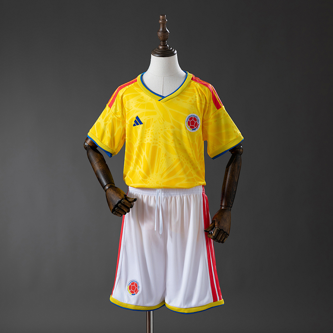 Colombia 2026 Titular Kit infantil Tamanho 16-28, foto 1