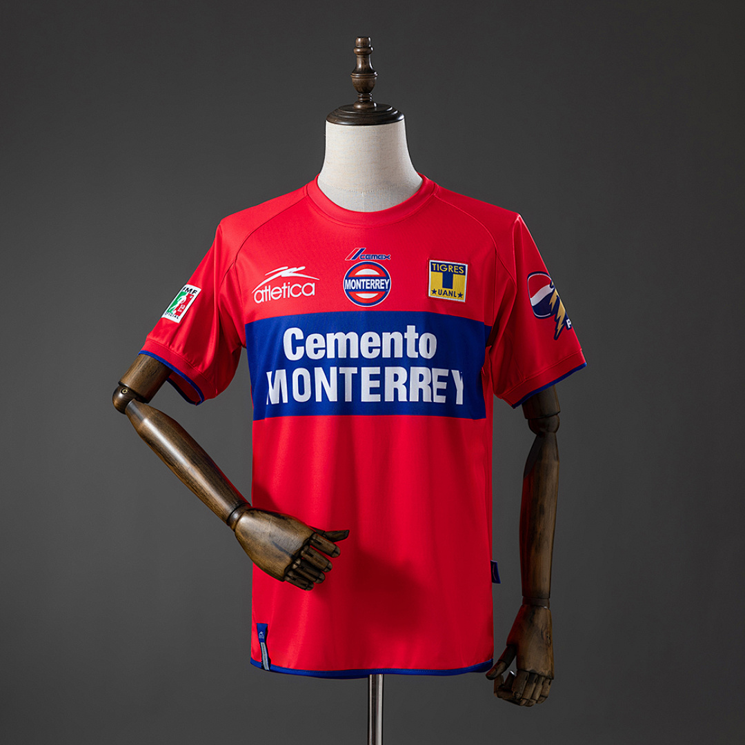 Tigres UANL 01/02 Visitante Retrô Camisa S-XXL, foto 1