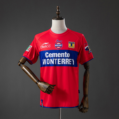 Tigres UANL 01/02 Visitante Retrô Camisa S-XXL