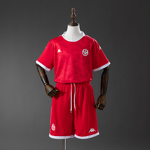 Tunisia 2026 Titular Kit infantil Tamanho 16-28