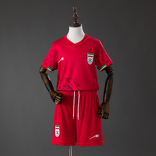 Iran 2026 Visitante Kit infantil Tamanho 16-28
