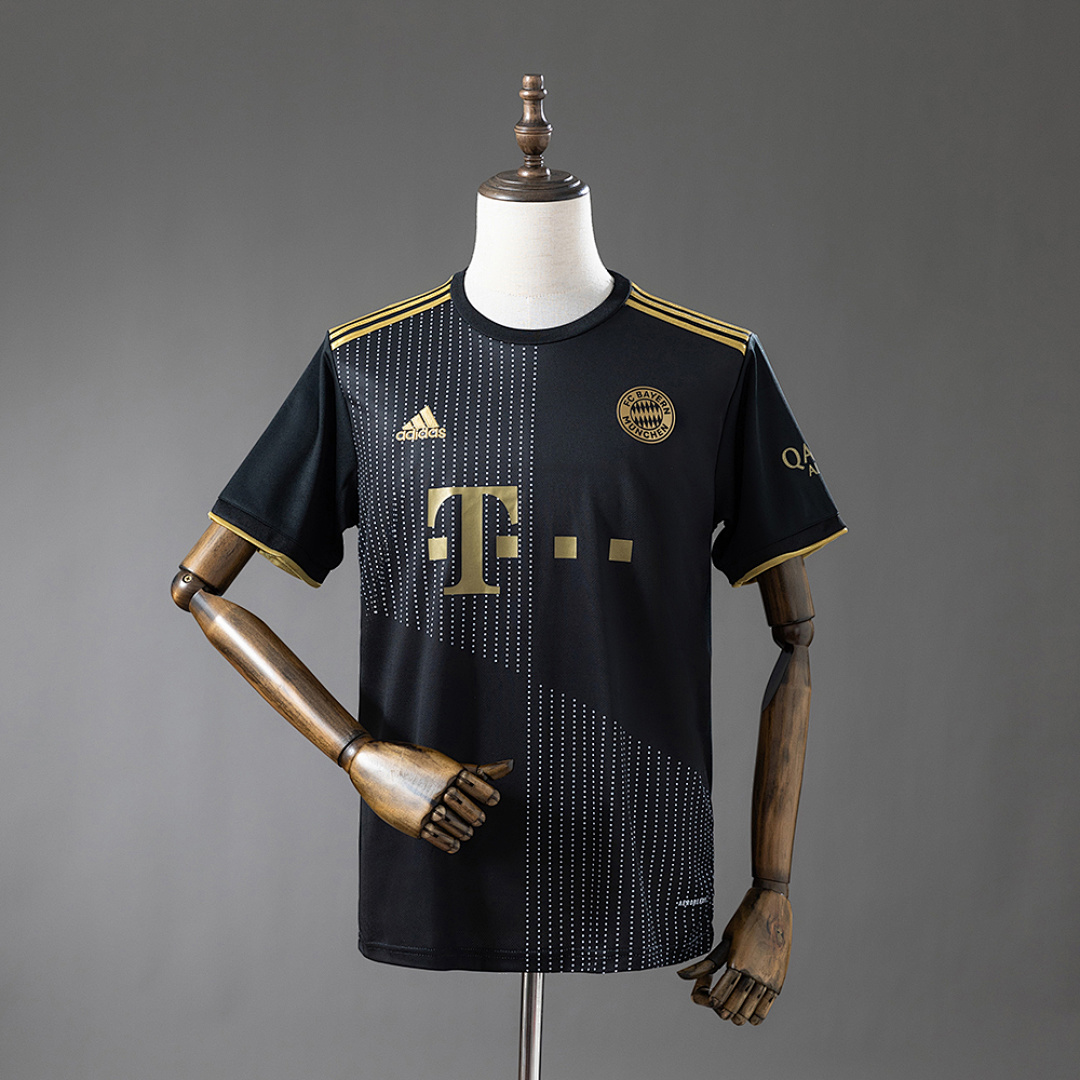 Bayern Munich 21/22 Visitante Retrô Camisa S-XXL, foto 1