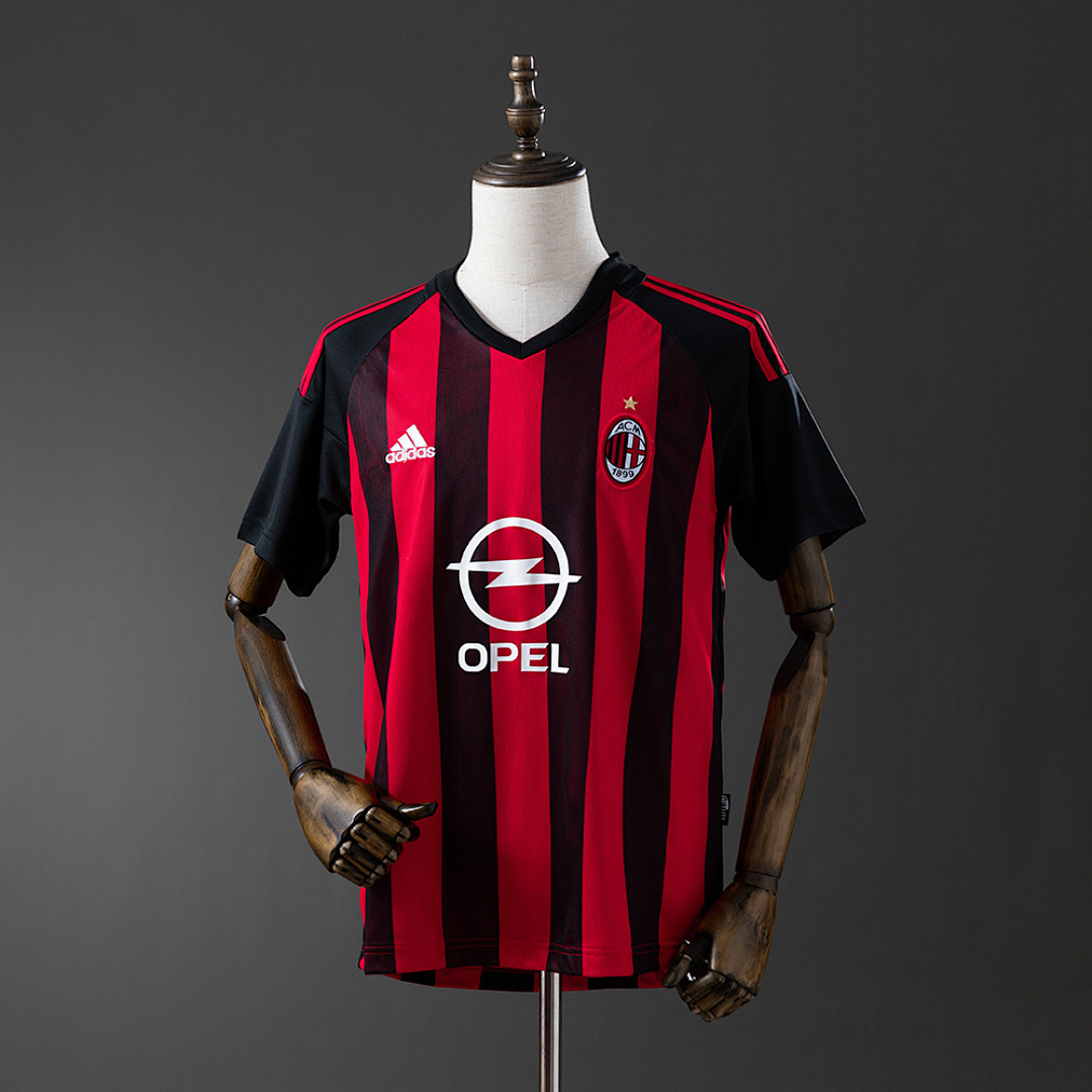 AC Milan 02/03 Titular Retrô Camisa S-XXL, foto 1