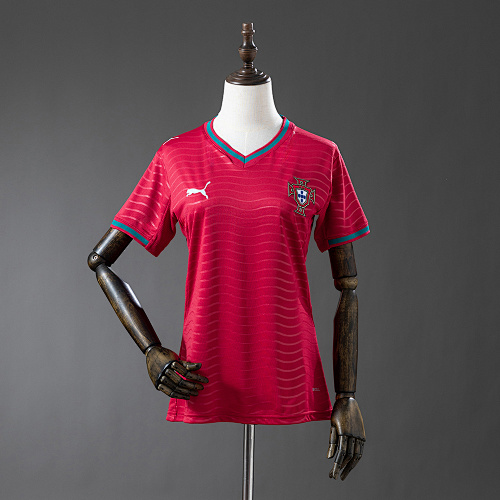 Portugal 2026 Titular Feminina Camisa S-XXL