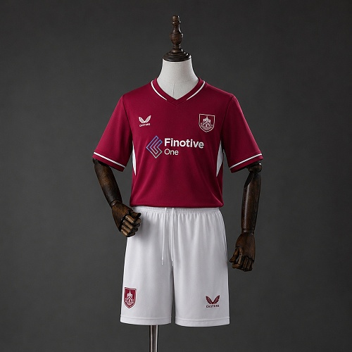 Burnley 26/27 Titular Kit infantil Tamanho 16-28