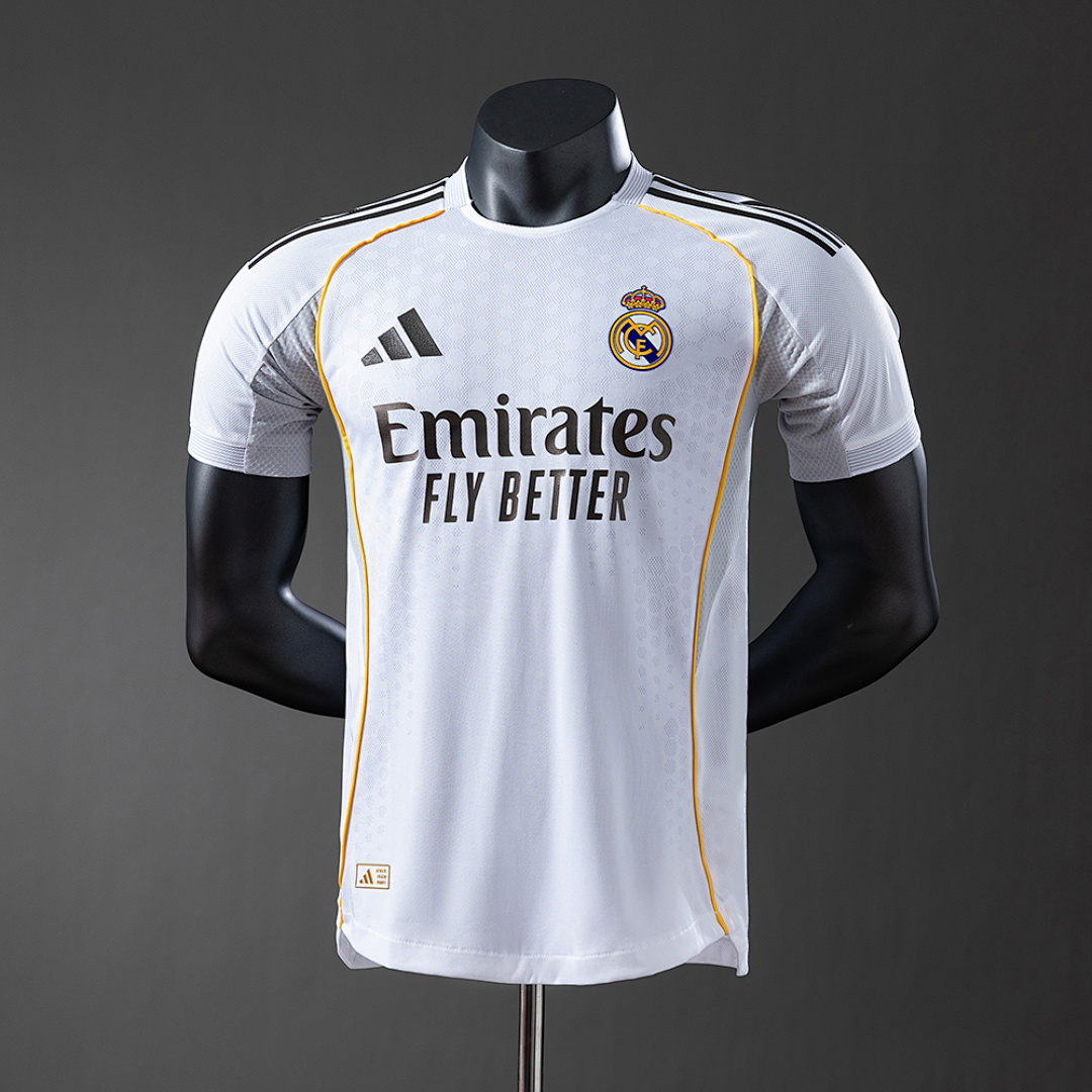 Real Madrid 25/26 Versão jogador Titular Camisa S-4XL, foto 1