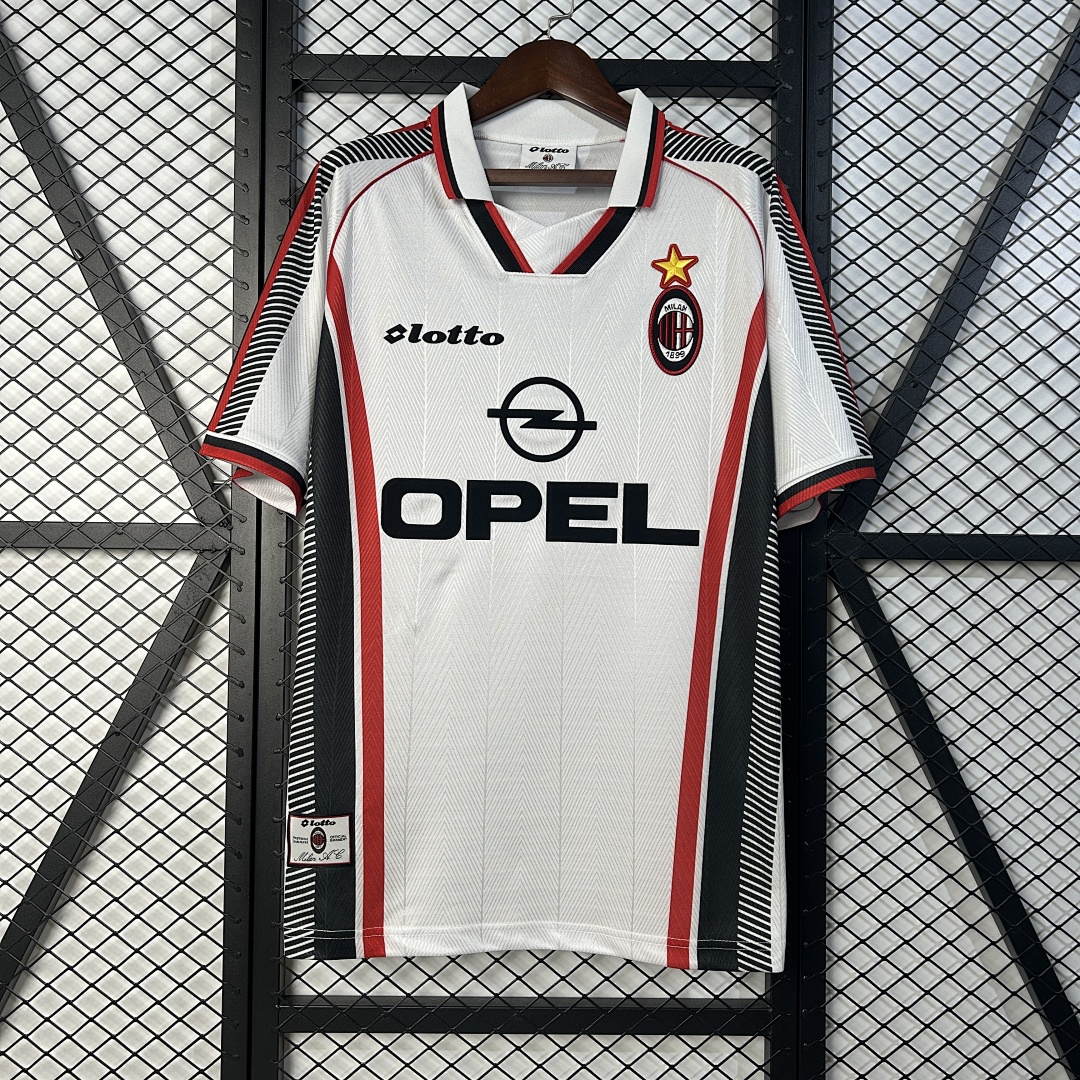 Retrô AC Milan 98/99 Visitante S-XXL, foto 1