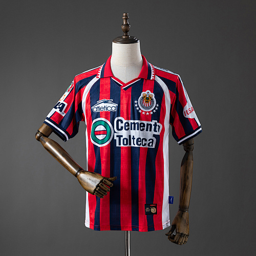 Chivas de Guadalajara 99/00 Terceira Retrô Camisa S-XXL