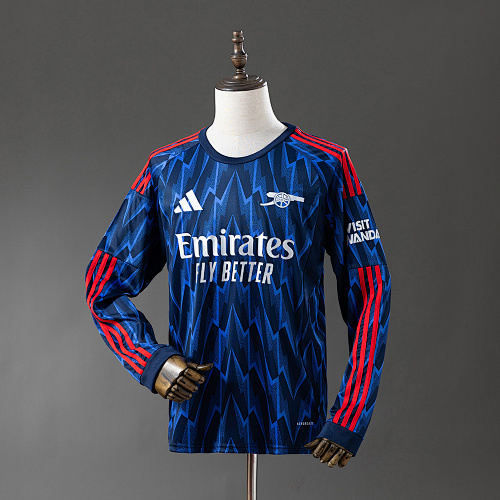 Arsenal 25/26 Visitante Manga longa Camisa S-4XL