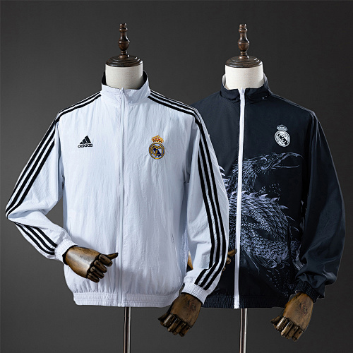 25/26 Real Madrid Trench Coat Reversible S-3XL