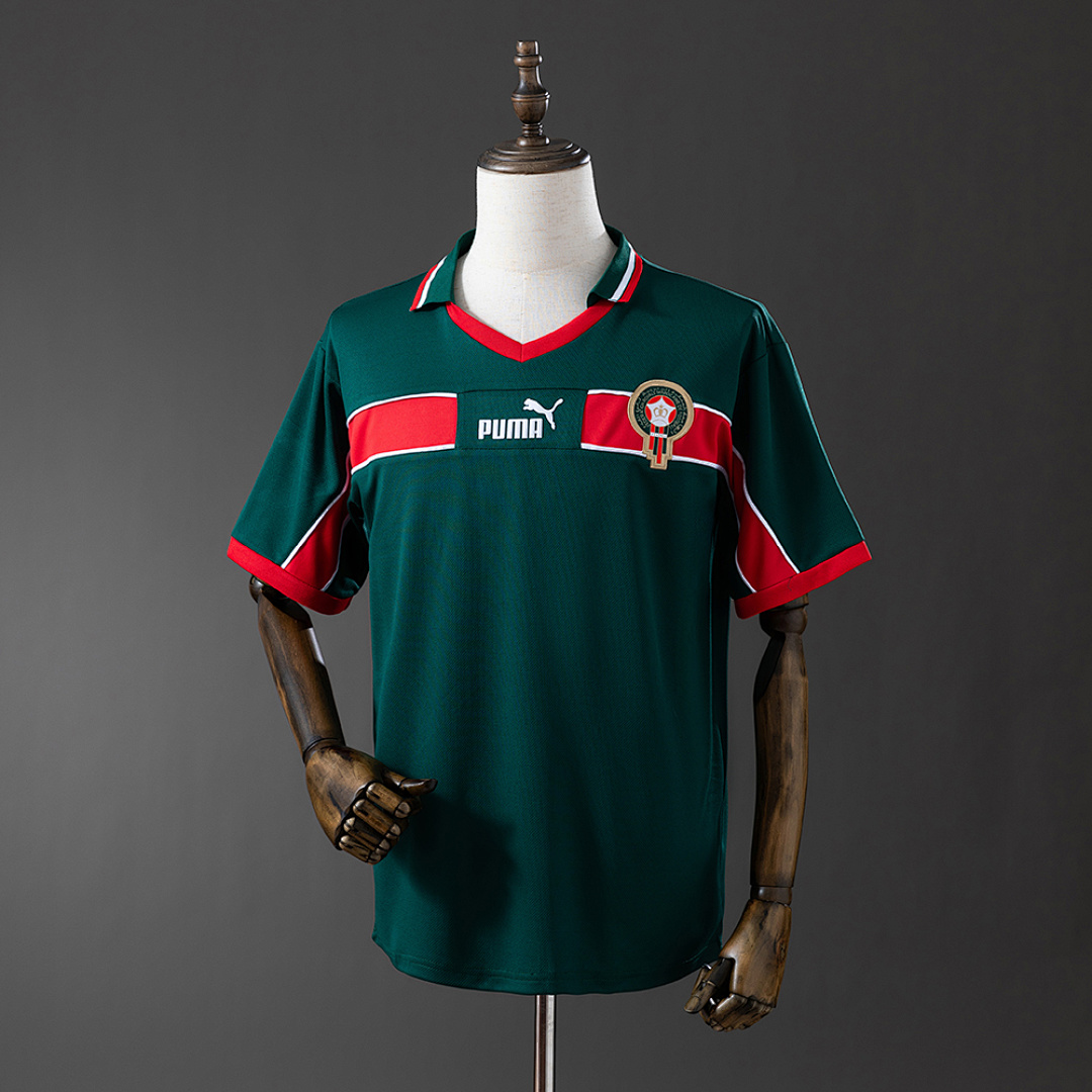 Retrô 1998 Morocco Titular S-XXL, foto 1