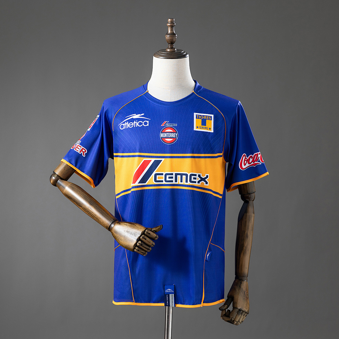Tigres UANL 05/06 Visitante Retrô Camisa S-XXL, foto 1
