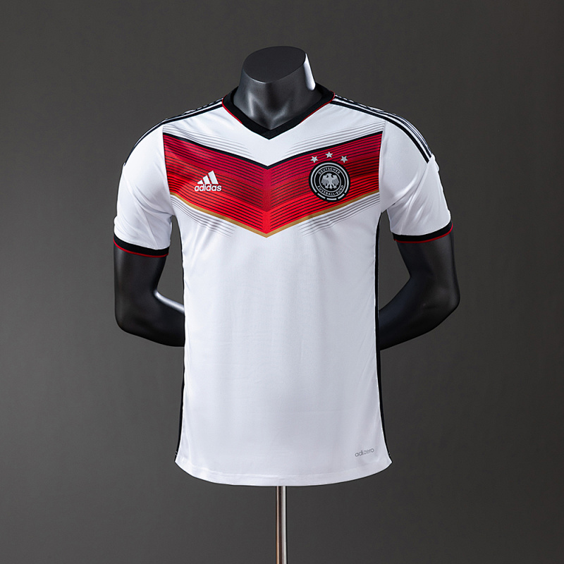Germany 2014 Titular Versão jogador Retrô Camisa S-3XL