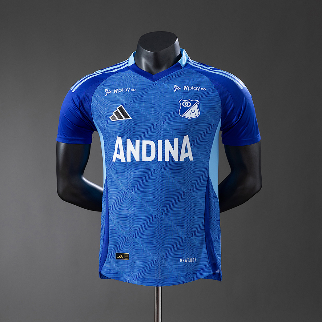 Millonarios 2526 Titular Versão jogador Camisa S-4XL, foto 1