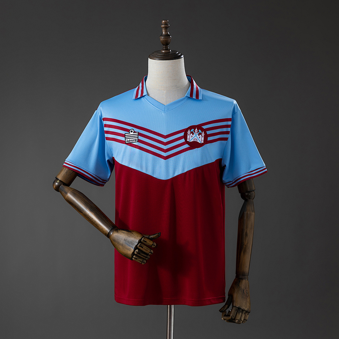 West Ham United 76/80 Titular Retrô Camisa S-XXL, foto 1