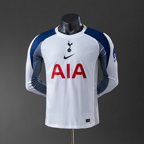 Tottenham Hotspur 25/26 Versão jogador Titular Manga longa Camisa S-3XL