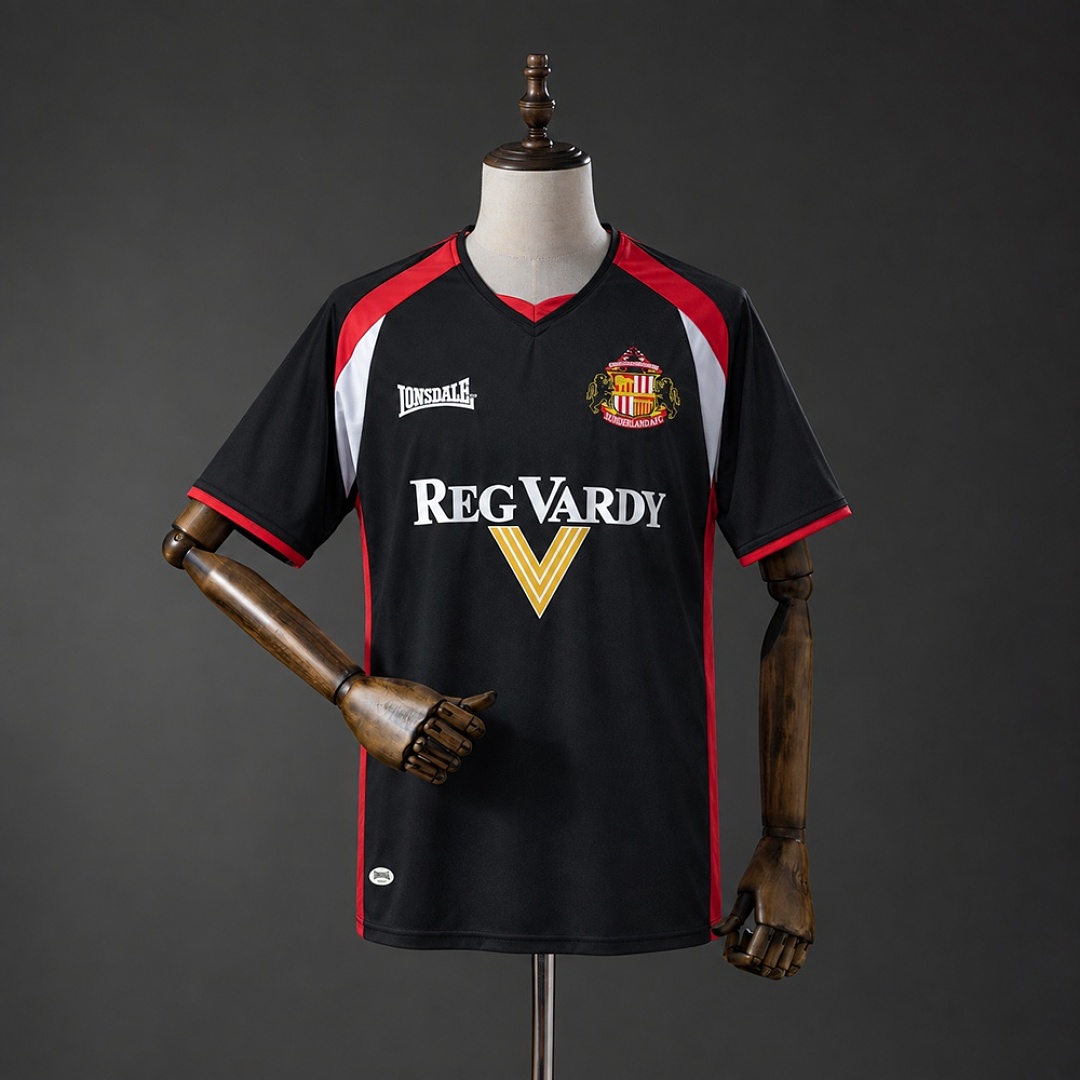 Retrô Sunderland 05/06 Visitante Camisa S-XXL, foto 1