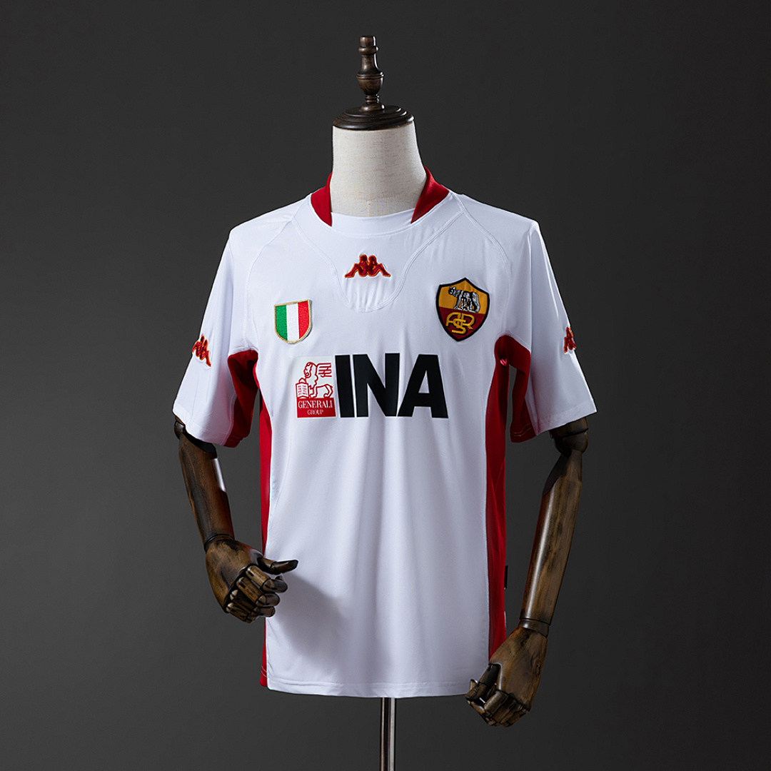 Retrô Roma 01/02 Visitante S-XXL, foto 1