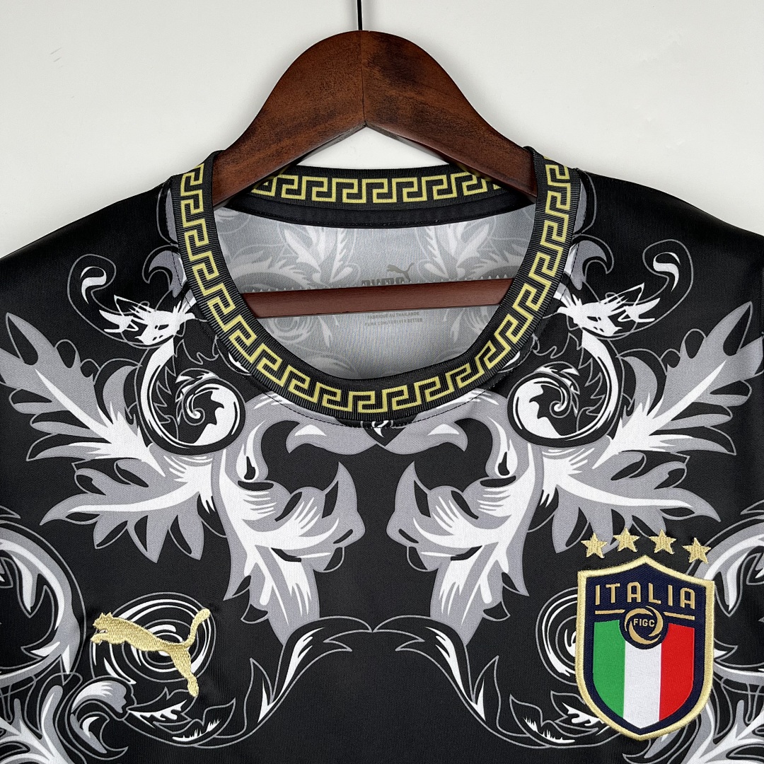 23/24 Italy Edição especial Black S-XXL, foto 5