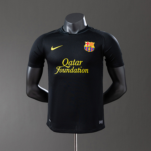 Barcelona 11/12 Visitante Versão jogador Retrô Camisa S-3XL