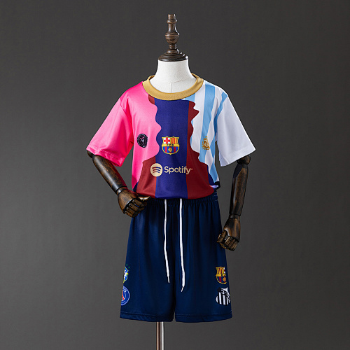 Messi 25/26 Commemorative Kit infantil Tamanho 16-28