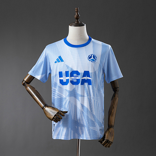 USA 2026 Promotional Apparel - Blue Camisa S-4XL