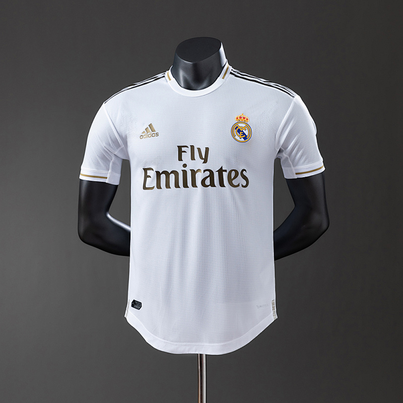 Real Madrid 19/20 Titular Versão jogador Retrô Camisa S-3XL