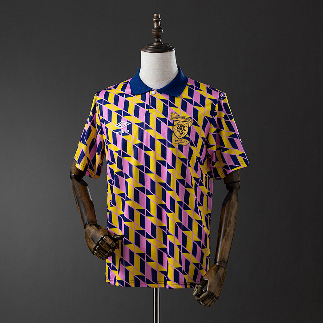 Retrô Scotland 1988/89 Terceira S-XXL, foto 1