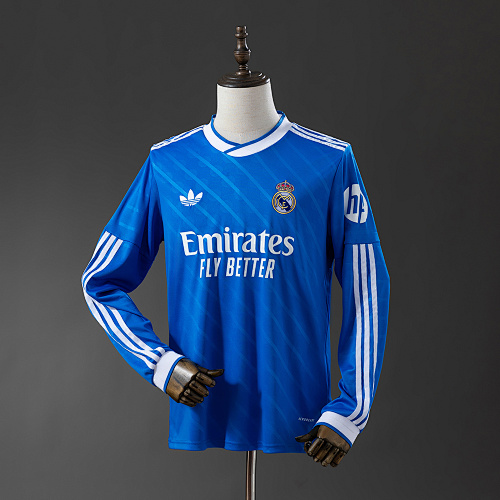 Real Madrid 25/26 Terceira Manga longa Camisa S-4XL
