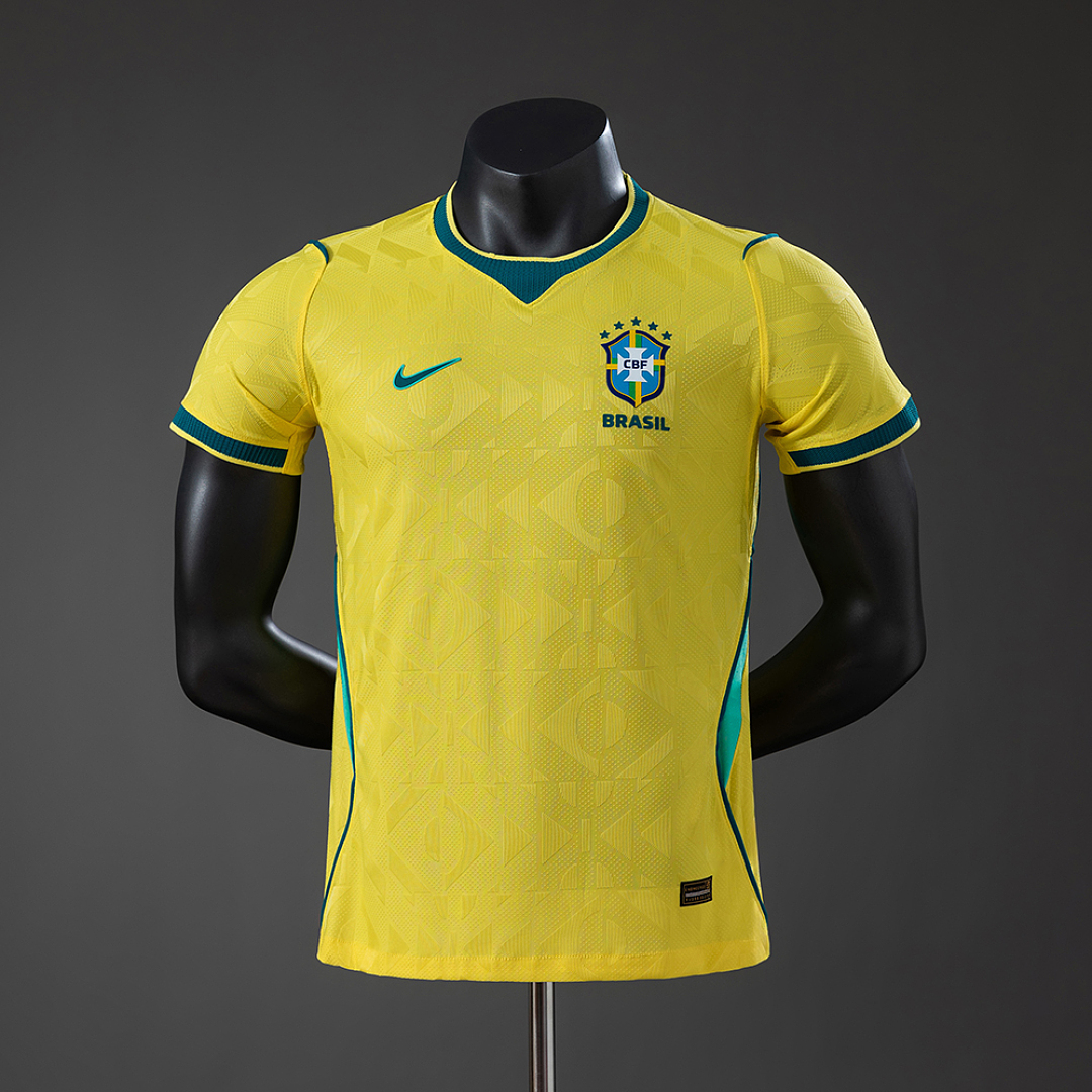 Brazil 2026 Titular Versão jogador Camisa S-4XL, foto 1