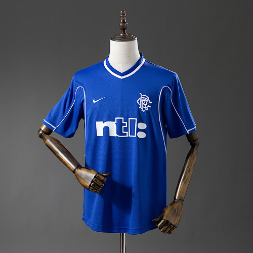 Rangers 99/01 Titular Retrô Camisa S-XXL