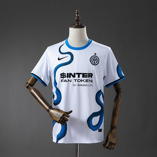 Inter Milan 21/22 Visitante Retrô Camisa S-XXL