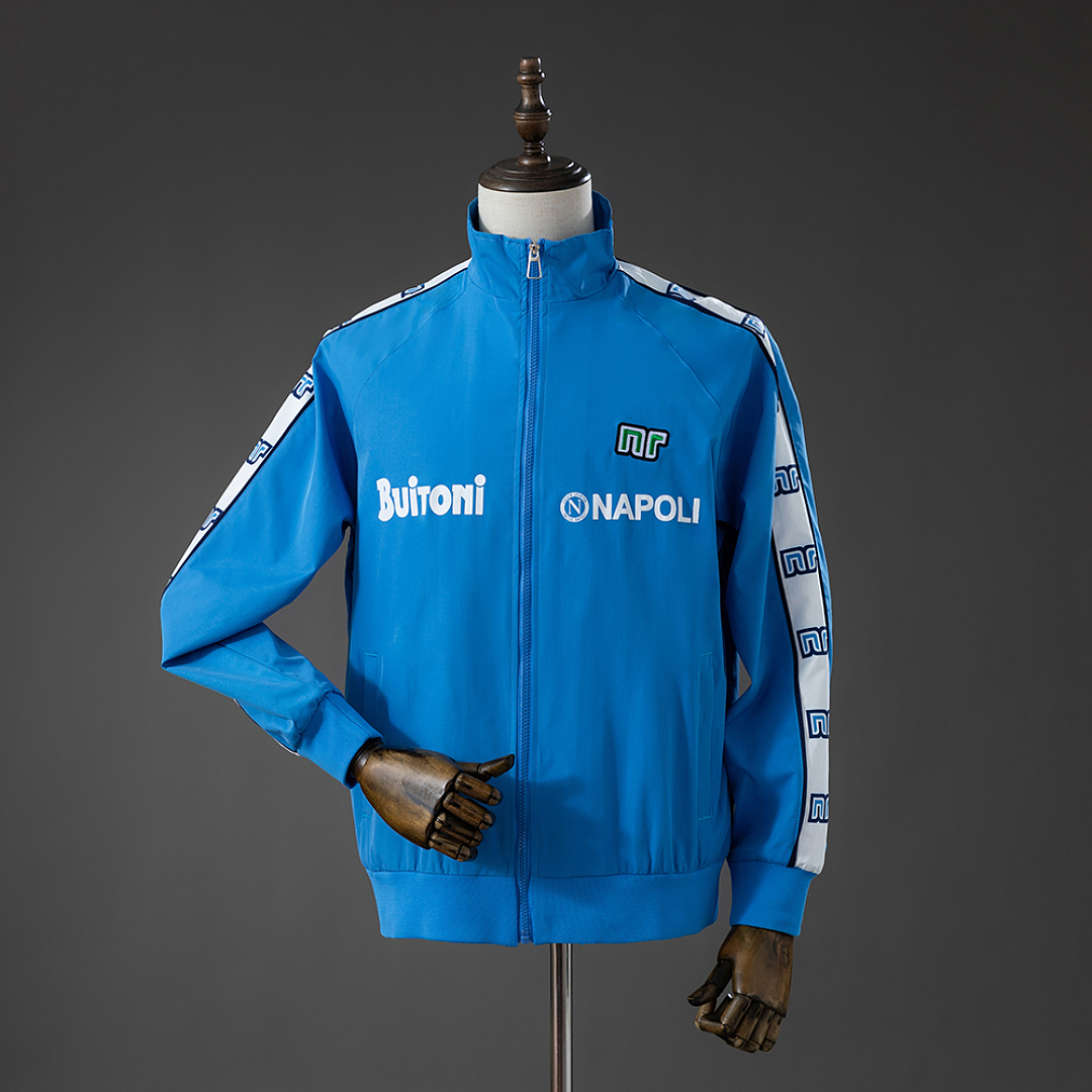 Napoli 87/88 Windbreaker - Blue S-XXL, foto 1