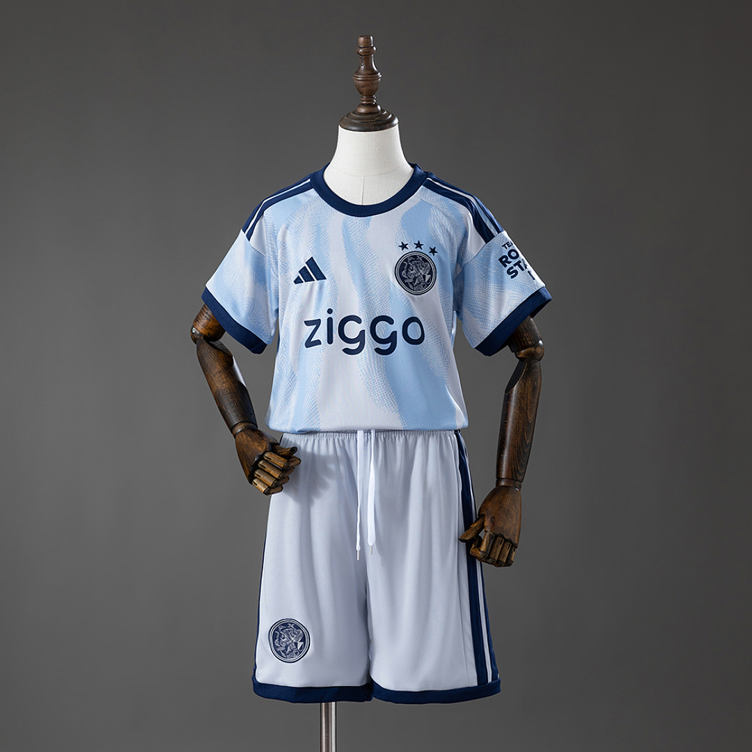 Ajax 26/27 Third Kit infantil Tamanho:16-28, foto 1