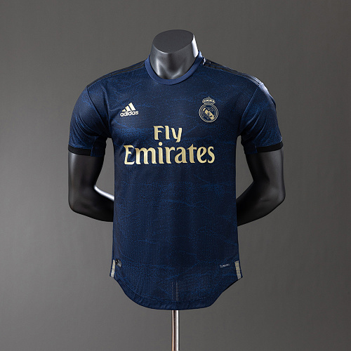 Real Madrid 19/20 Visitante Versão jogador Retrô Camisa S-3XL