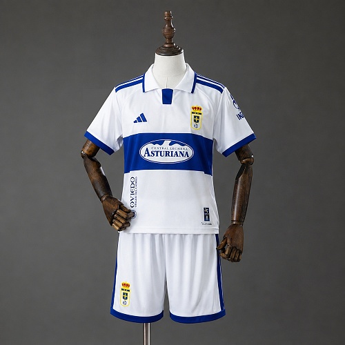 Real Oviedo 26/27 Third Kids Kit Tamanho 16-28