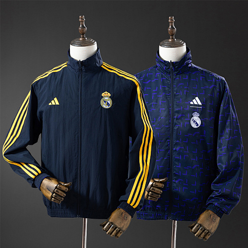 25/26 Real Madrid Trench Coat Reversible S-3XL