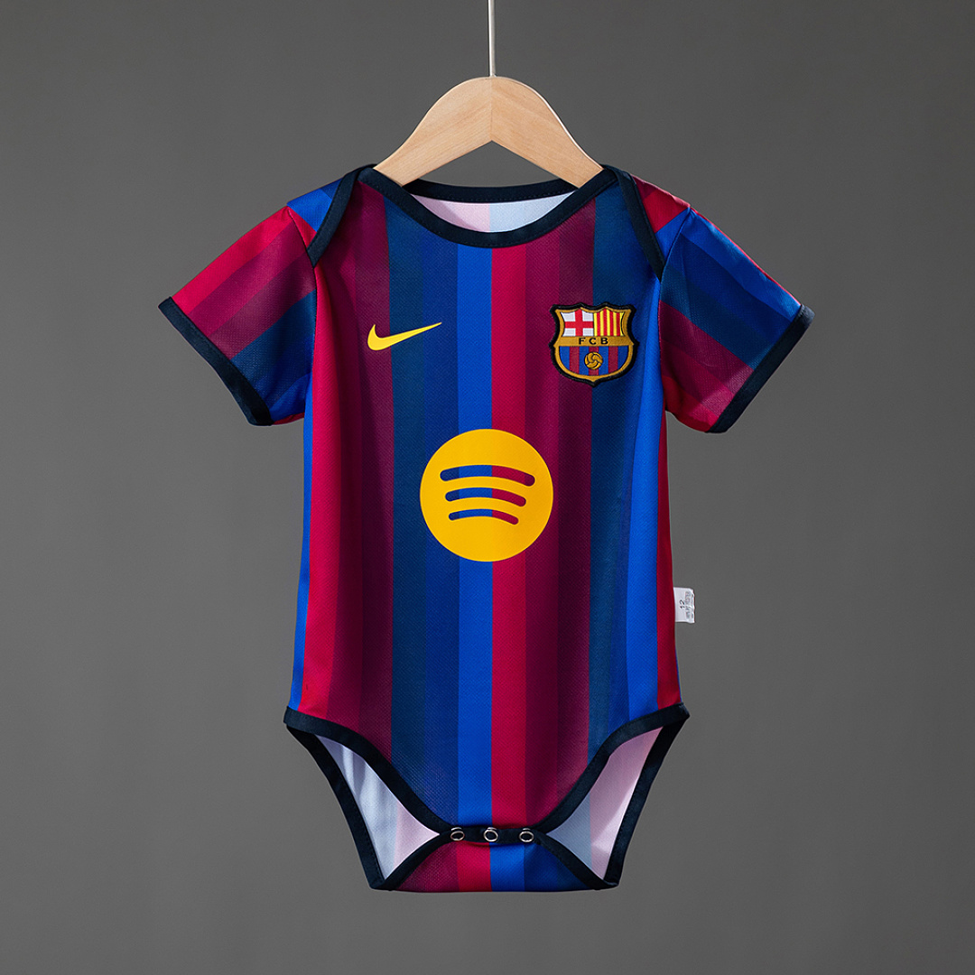Barcelona 26/27 Titular Kit bebê Tamanho 912, foto 1