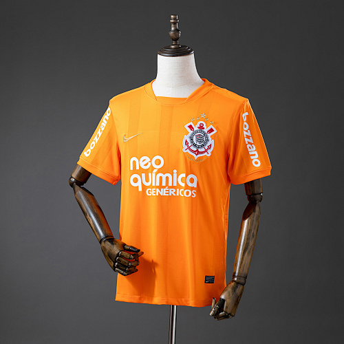 Corinthians 2010 Orange Retrô Camisa S-XXL