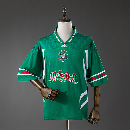 Mexico 2026 Bringback Remixed Camisa - Green S-XXL