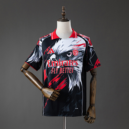 Benfica 26/27 Special Eagle Camisa - Black& White S-4XL