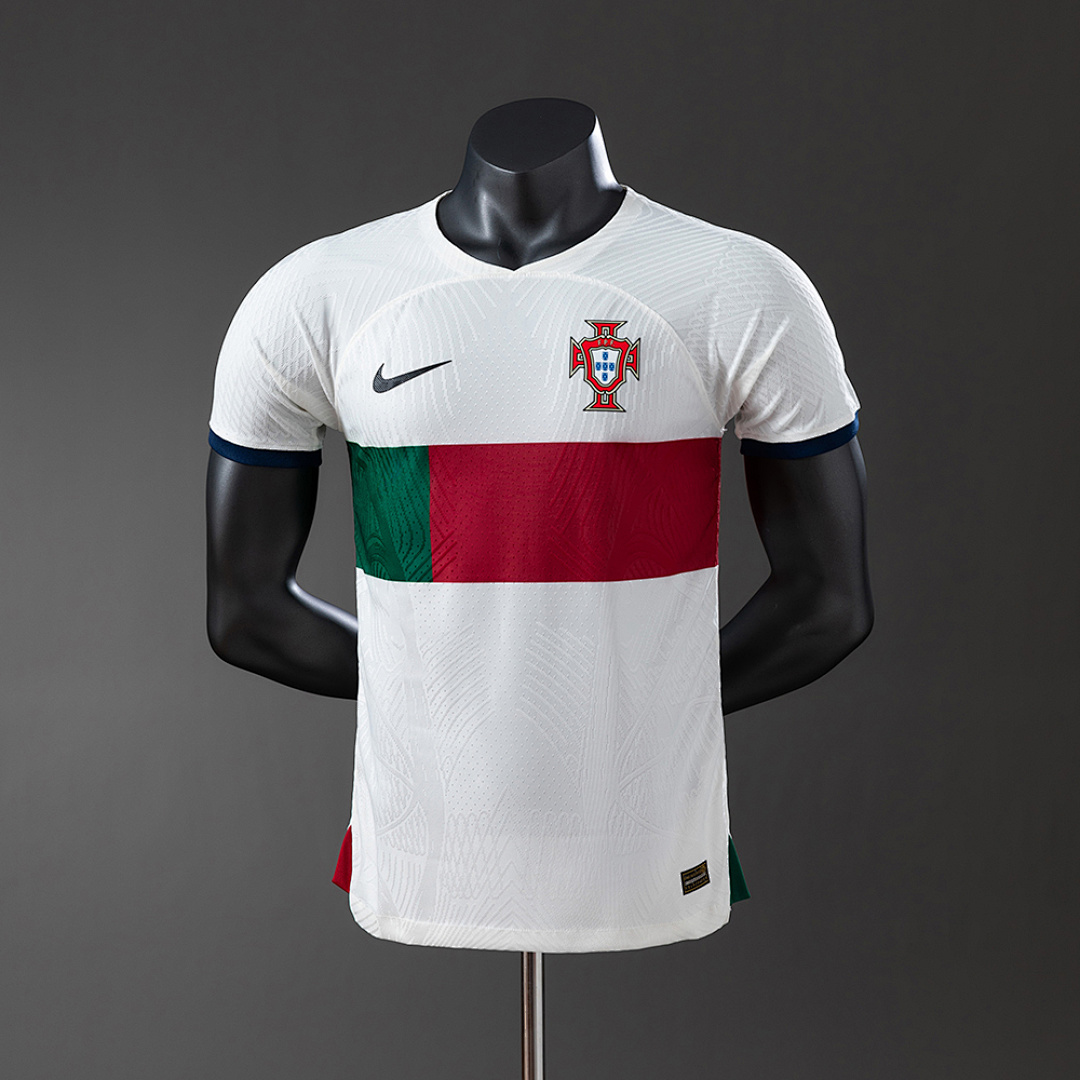 Portugal 2022 Visitante Versão jogador Camisa S-3XL, foto 1