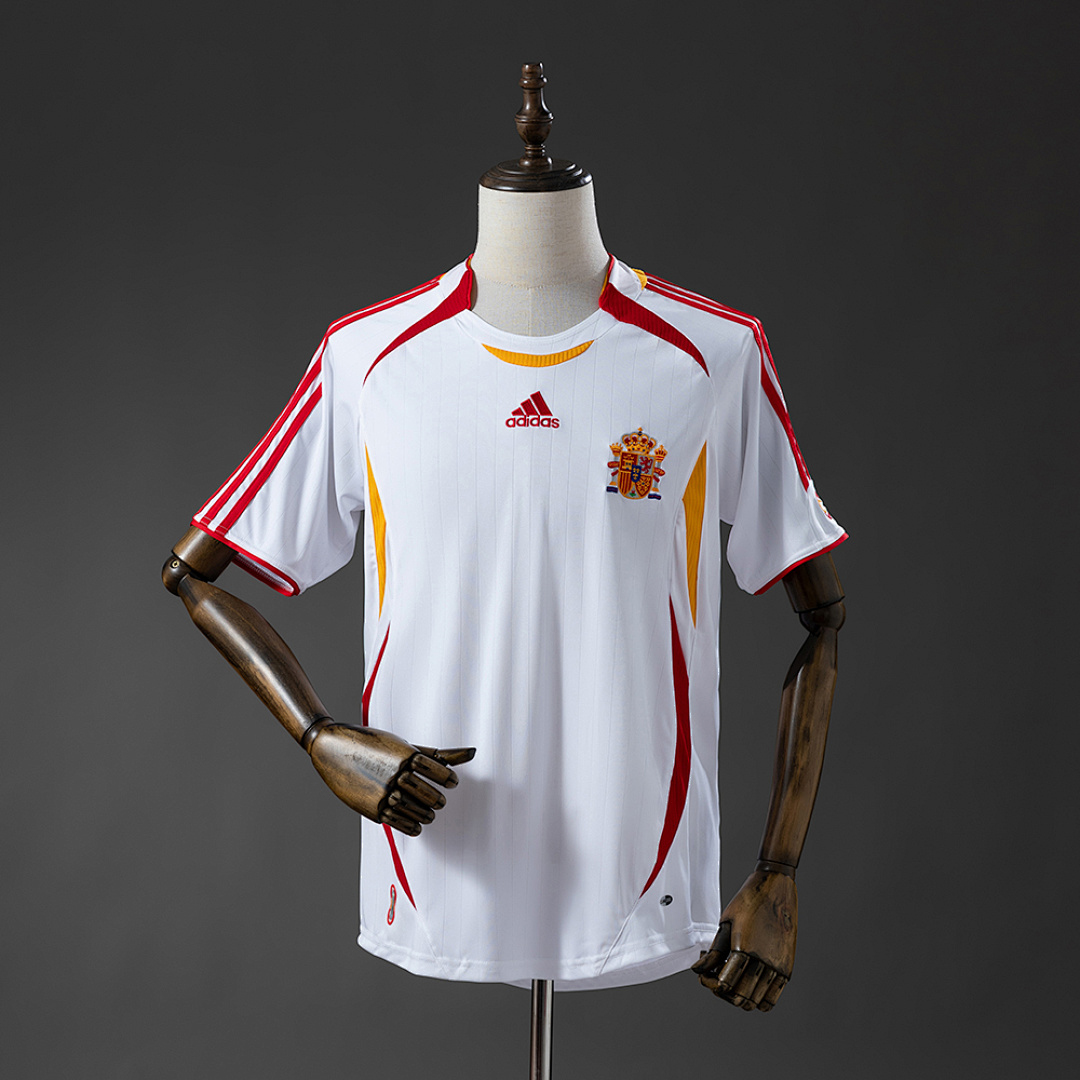 Spain 2006 Visitante Retrô Camisa S-XXL, foto 1