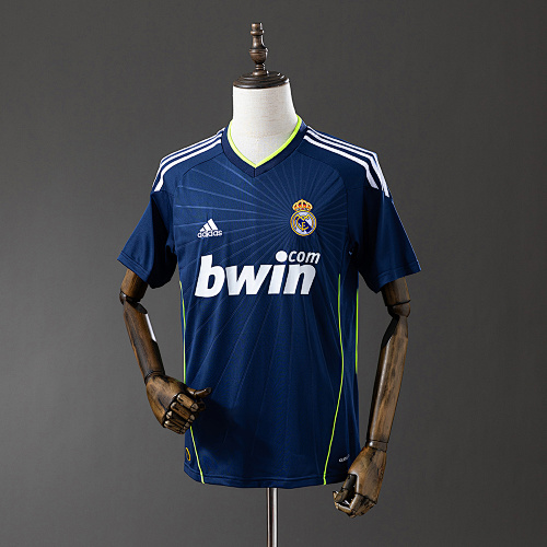 Real Madrid 10/11 Visitante Retrô Camisa S-XXL