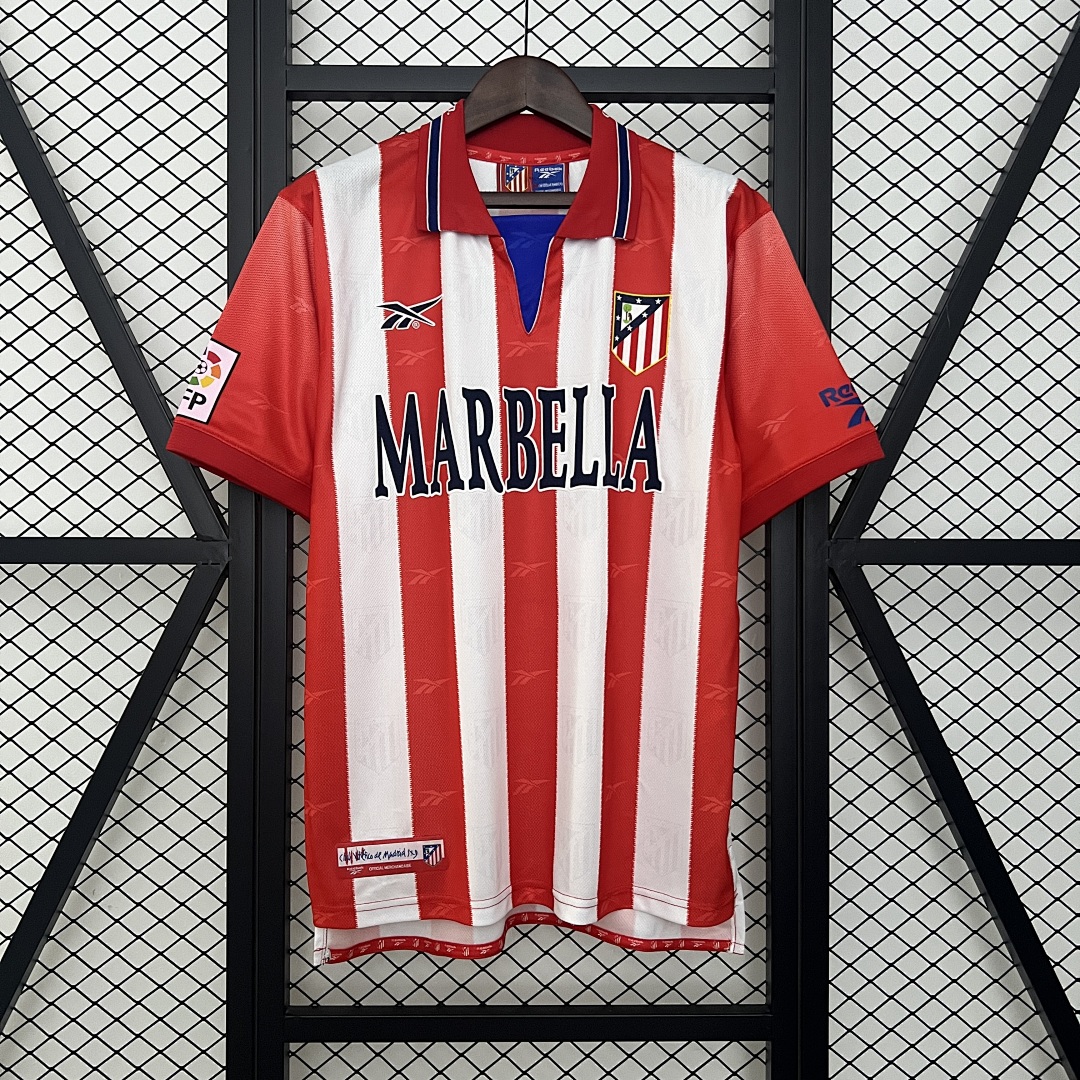 Retrô Atletico Madrid 98/99 Titular S-XXL, foto 1