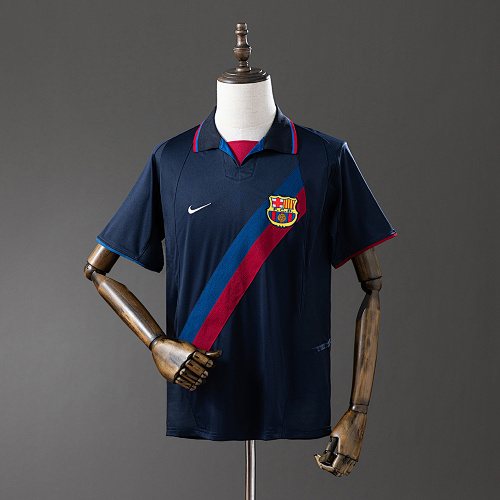 Barcelona 02/03 Terceira Retrô Camisa S-XXL