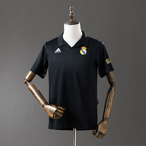 Retrô Real Madrid 02/03 Champions League Visitante S-XXL