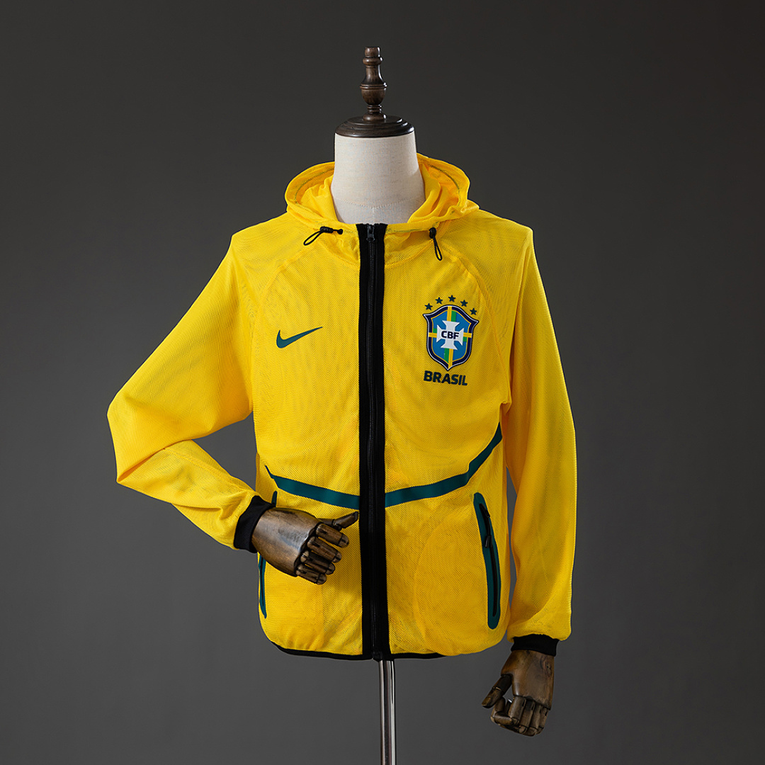 Brazil 2026 Men's Football Anthem Jacket - Yellow S-XXL, foto 1