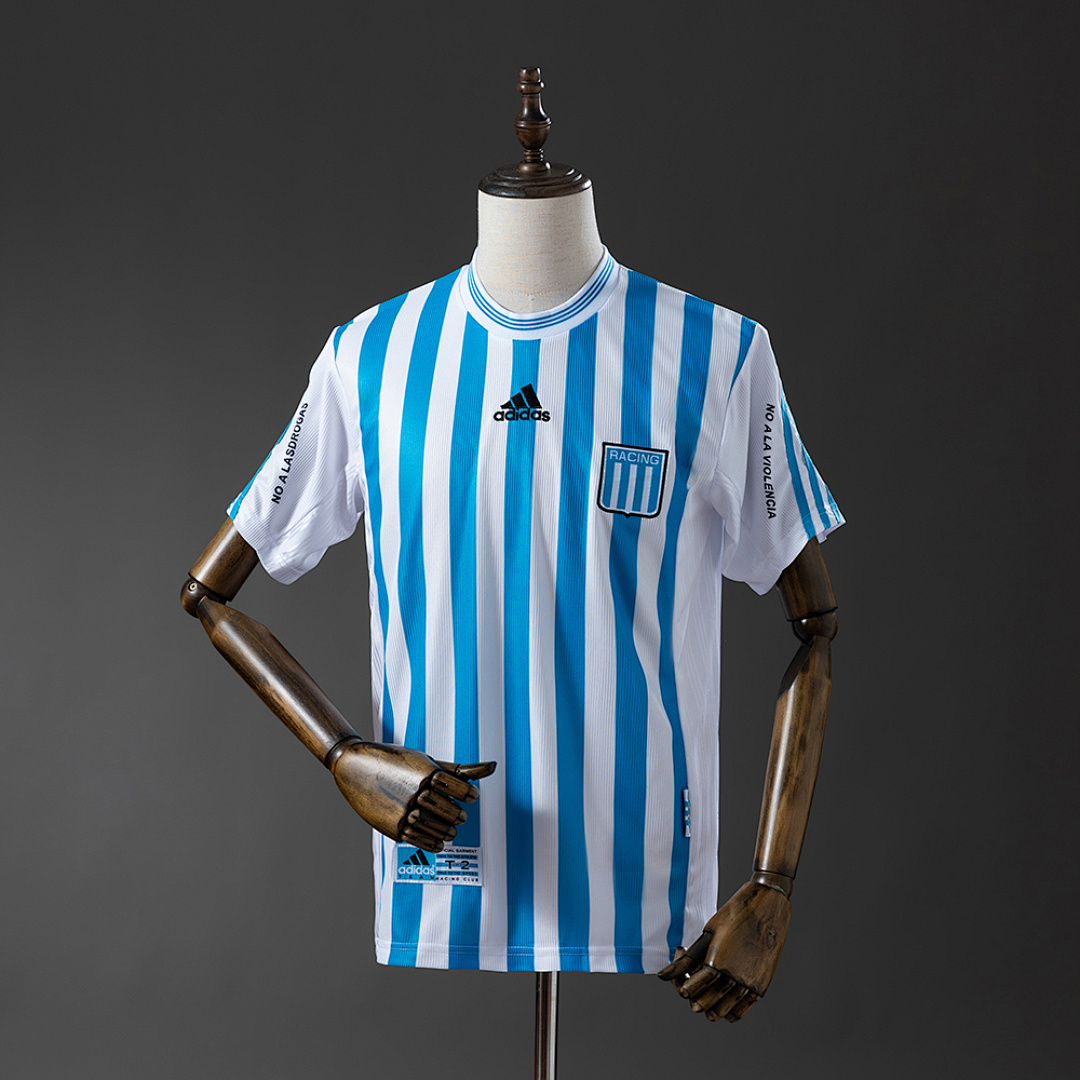 Racing Club 99/00 Titular Retrô Camisa S-XXL, foto 1